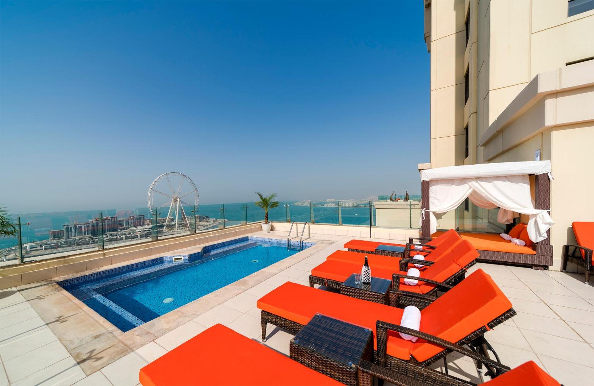 Jbr Penthouse With Terrace Pool Apartment Dubai Exterior photo